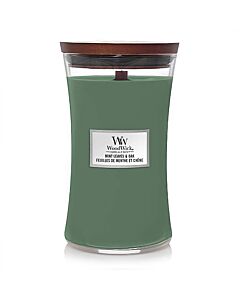 WoodWick - Mint Leaves and Oak - Large Jar